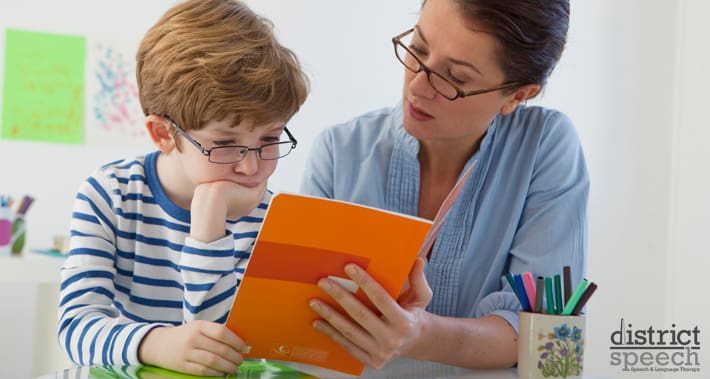 how to help children with dyslexia | District Speech & Language Therapy | Washington D.C. and Northern VA
