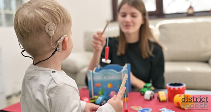 how a speech therapist in washington DC can help children with hearing impairments| District Speech & Language Therapy | Washington D.C. & Northern VA