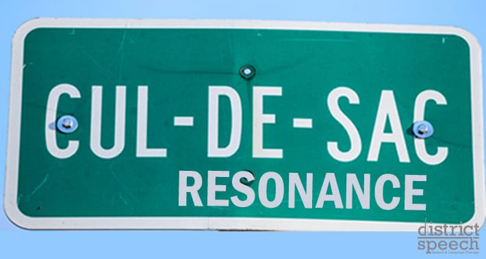 ways to treat Cul-De-Sac Resonance | District Speech & Language Therapy | Washington D.C. & Northern VA