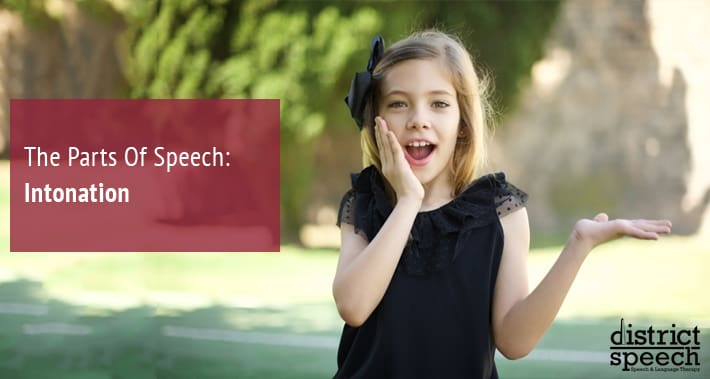 The Parts Of Speech: Intonation | District Speech & Language Therapy | Washington D.C. & Arlington VA
