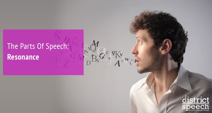 The Parts Of Speech: Resonance | District Speech & Language Therapy | Washington D.C. & Arlington VA